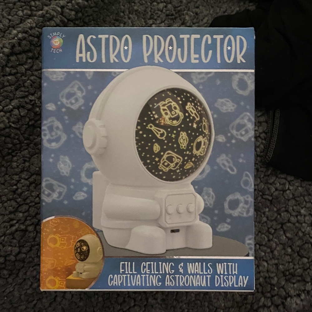 White Astro Projector